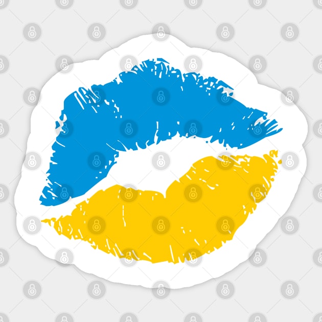 SAVE UKRAINE Sticker by eyesblau